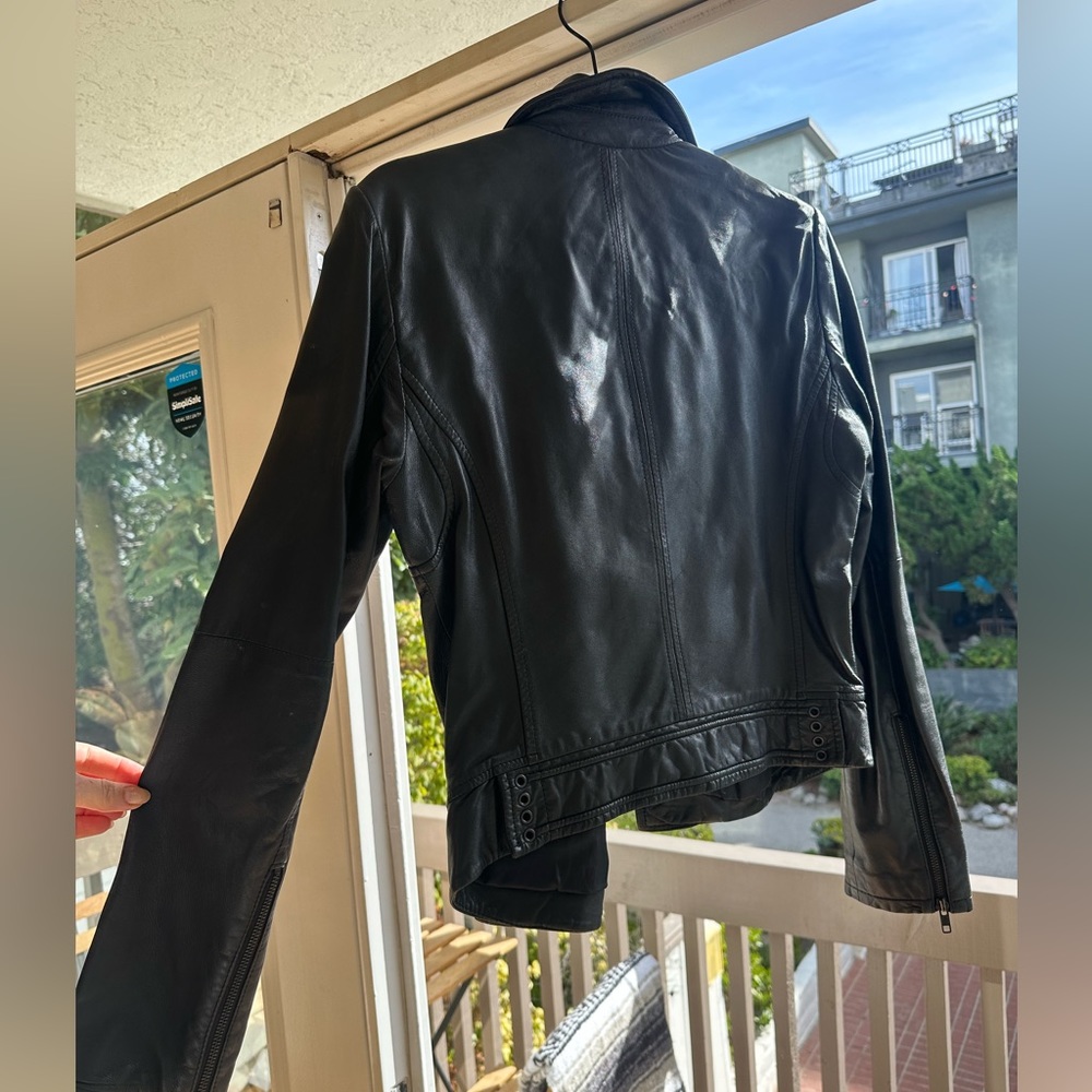 Leather jacket
